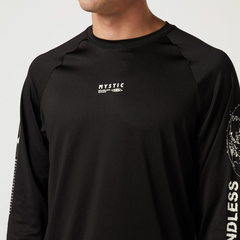 Tactic L/S Loosefit Quickdry - Black